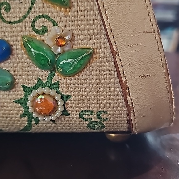 Vintage rare find Enid Collins Jewel Garden purse - Picture 4 of 10